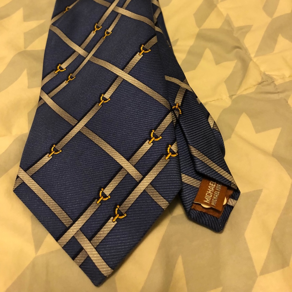 Michael Kors vintage silk necktie with tags